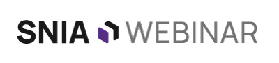 SNIA WEBINAR